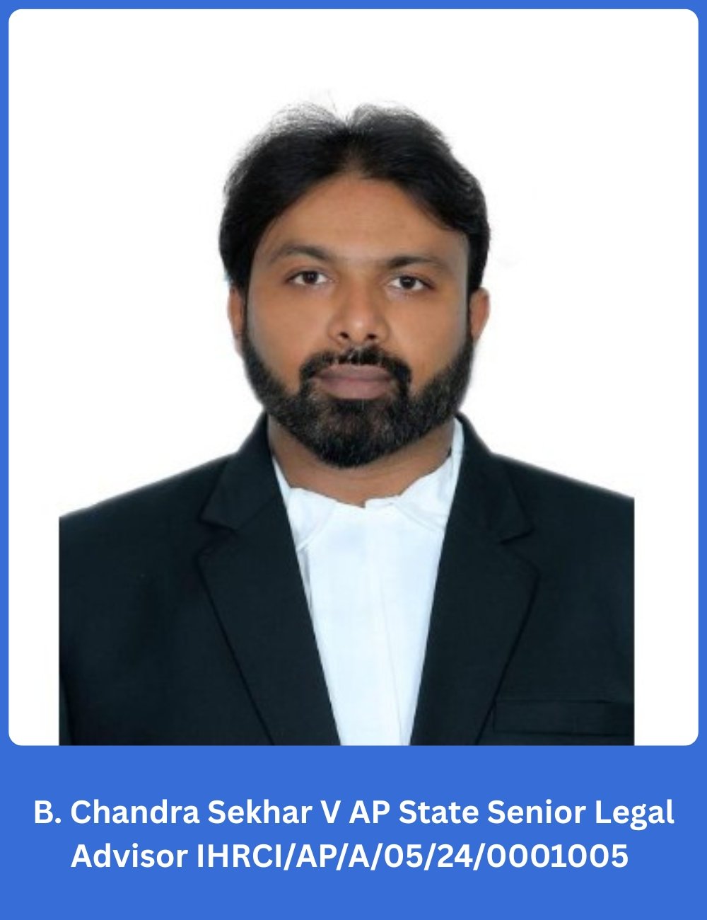 B. Chandra Sekhar V