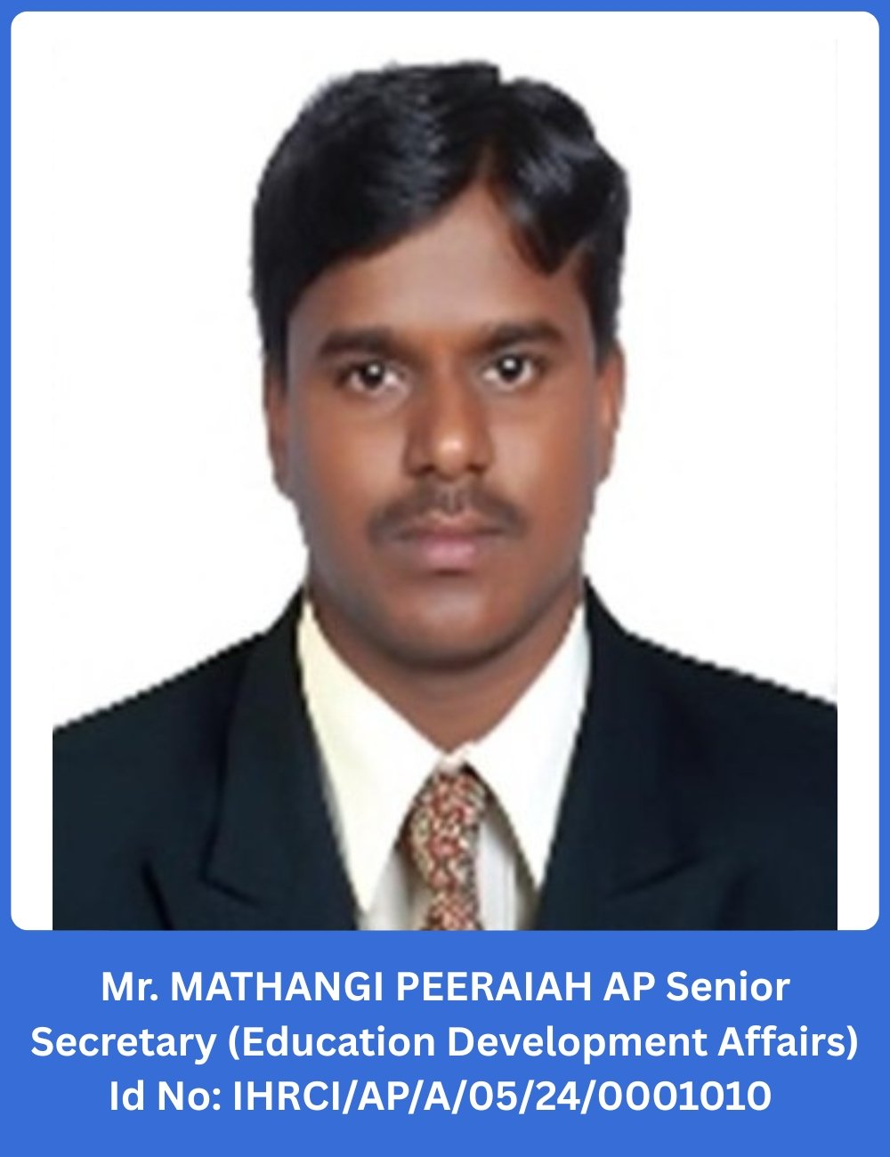 Mr. Mathangi Peeraiah