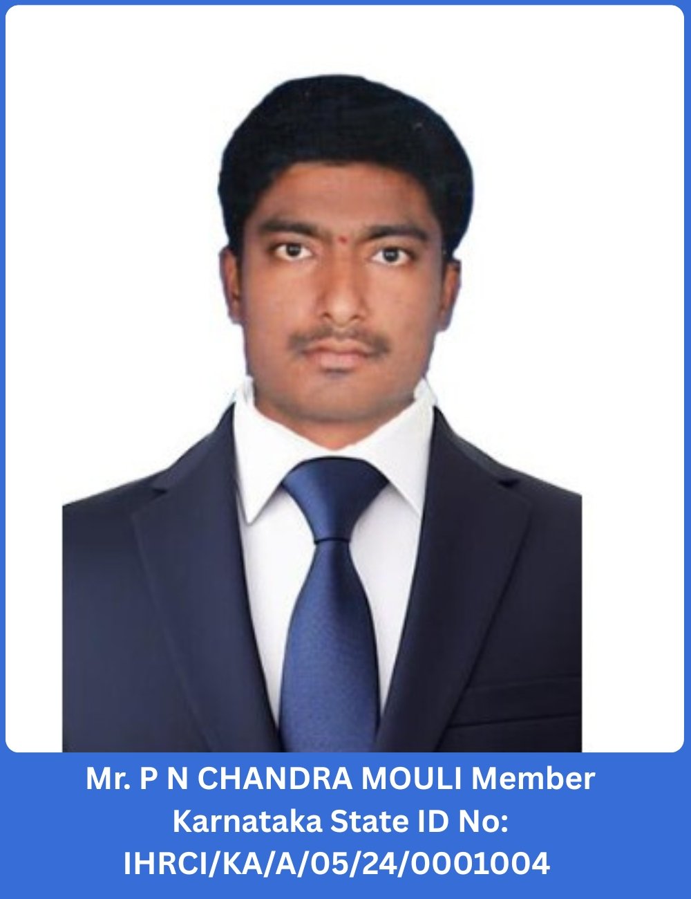 Mr. P N Chandra Mouli